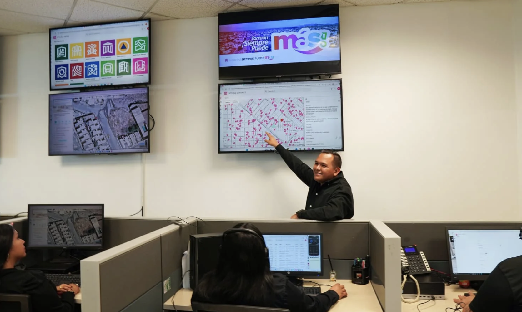 Alcanzan 97 por ciento de efectividad en resolución de reportes ciudadanos en Torreón