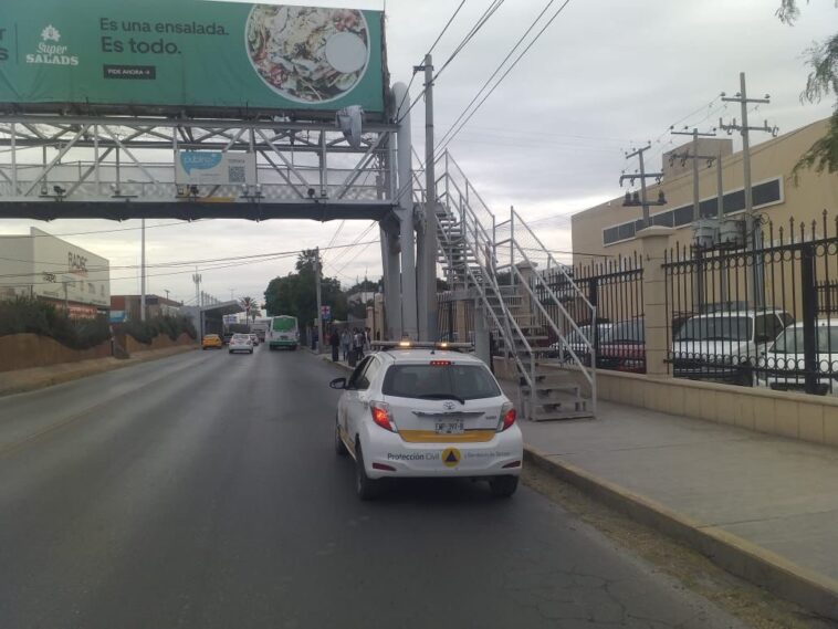 Continúa la inspección de puentes y espectaculares por parte de Protección Civil