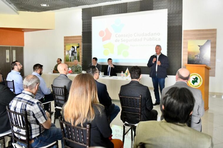 Román Alberto Cepeda González destaca la participación ciudadana en materia de seguridad