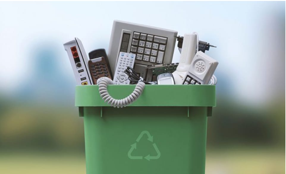 Separación de residuos electrónicos, promueve Congreso del Estado