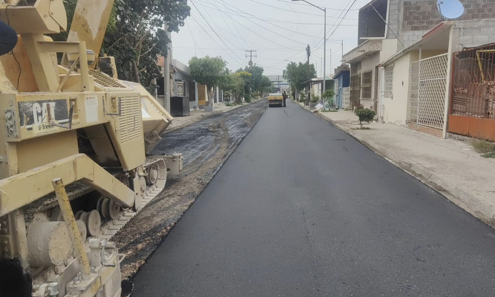 En proceso de rehabilitación calles de la colonia Valle Oriente