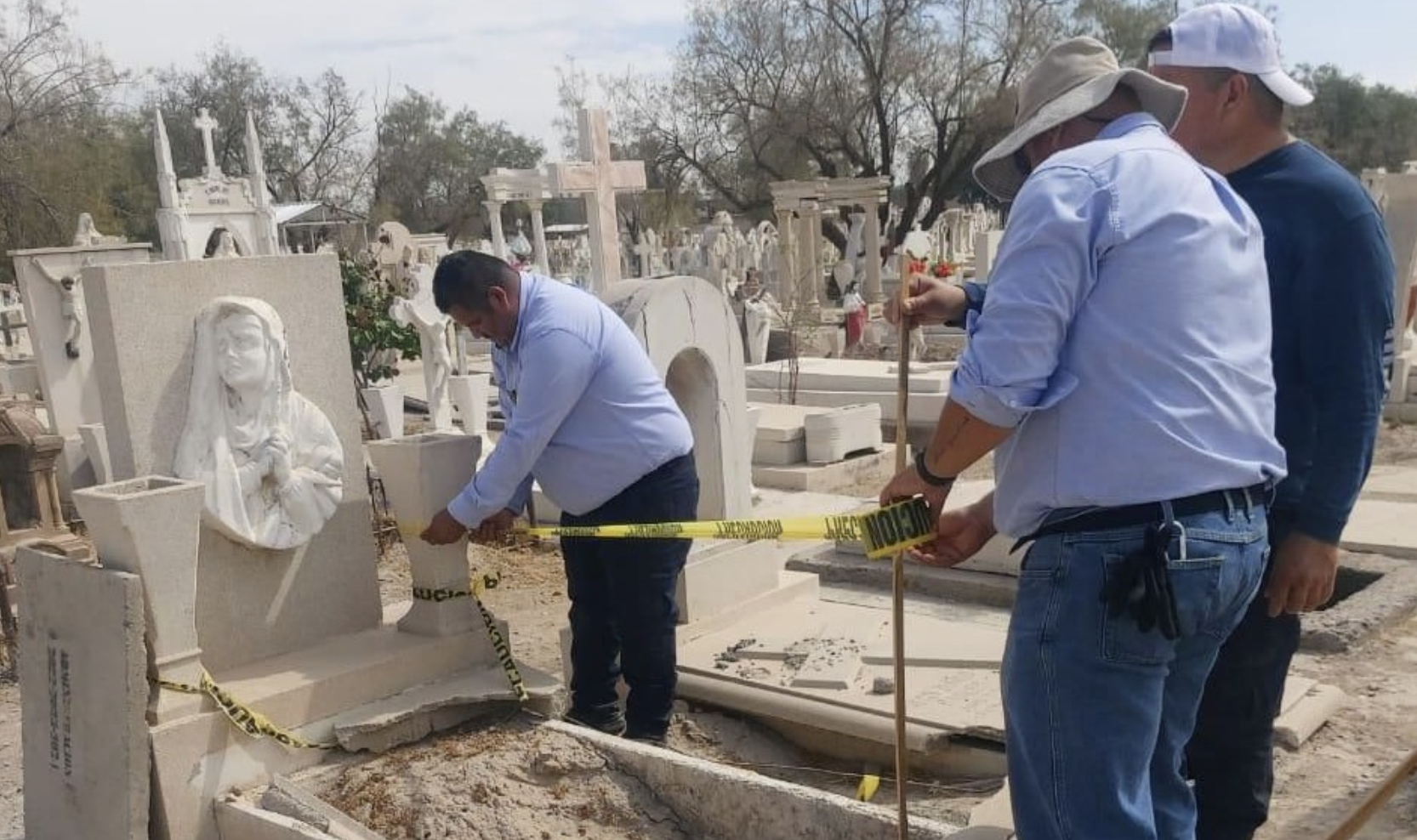 Revisan condiciones de seguridad en panteones de Torreón