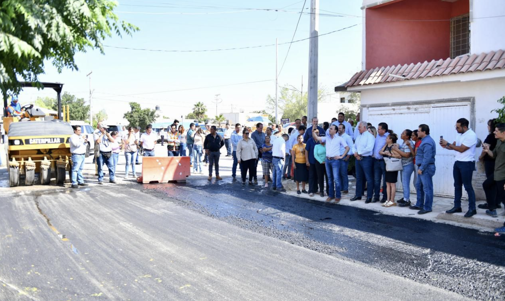 Supervisan trabajos de pavimentación y recarpeteo en Torreón