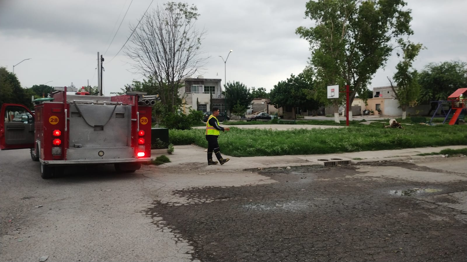 Continúa monitoreo por lluvias en Torreón