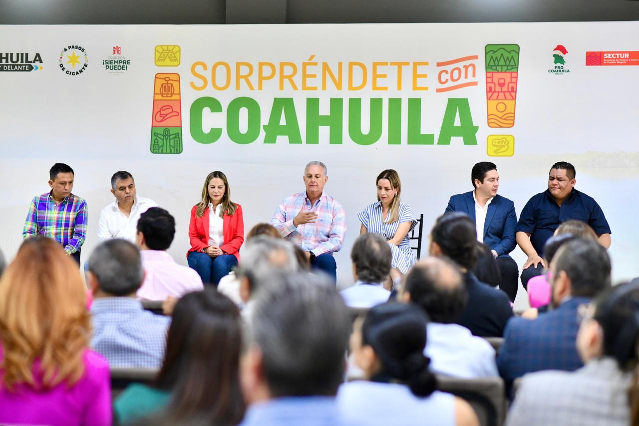 Presentan en Torreón el programa turístico, “Sorpréndete con Coahuila”