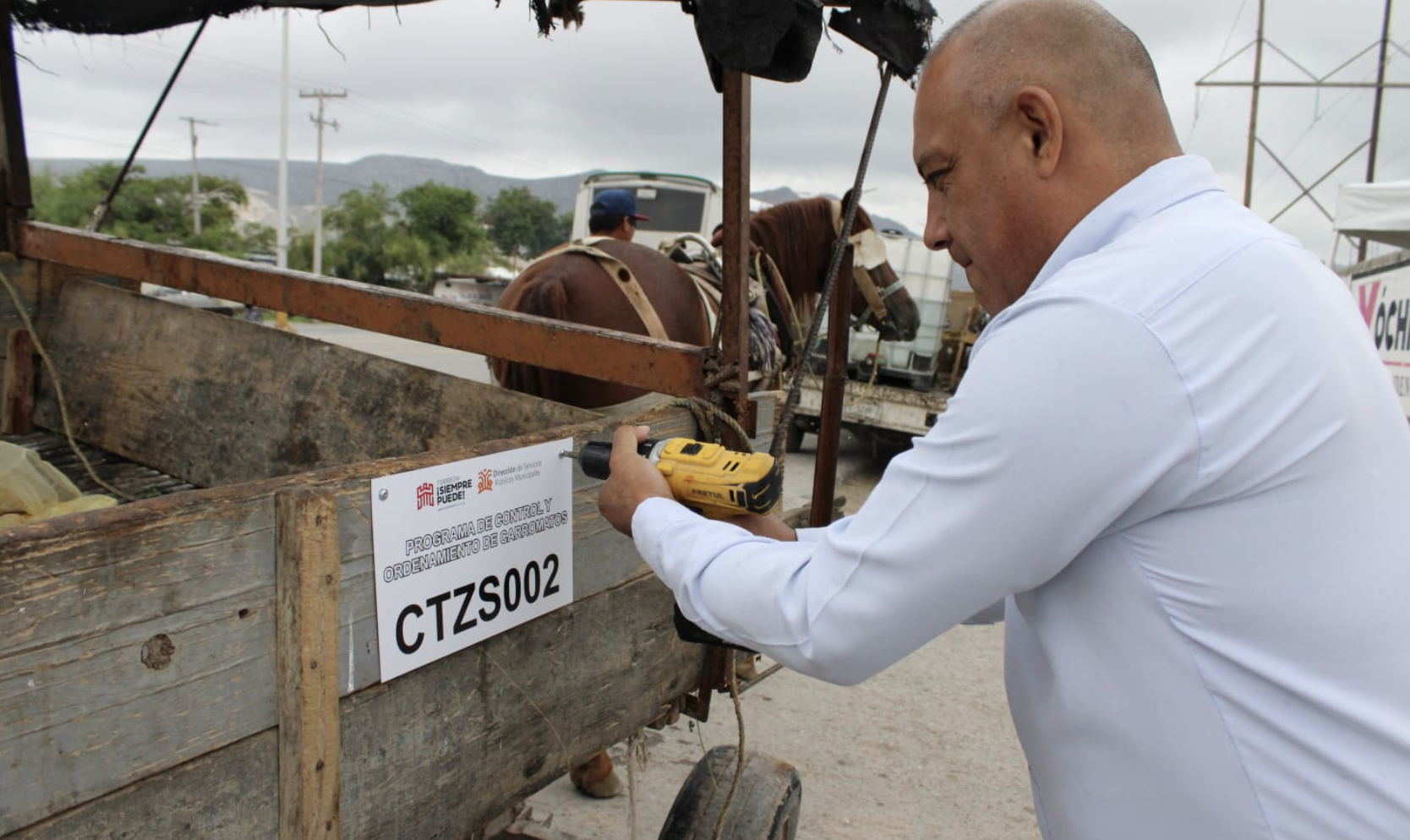 Avanza registro de carromateros en Torreón