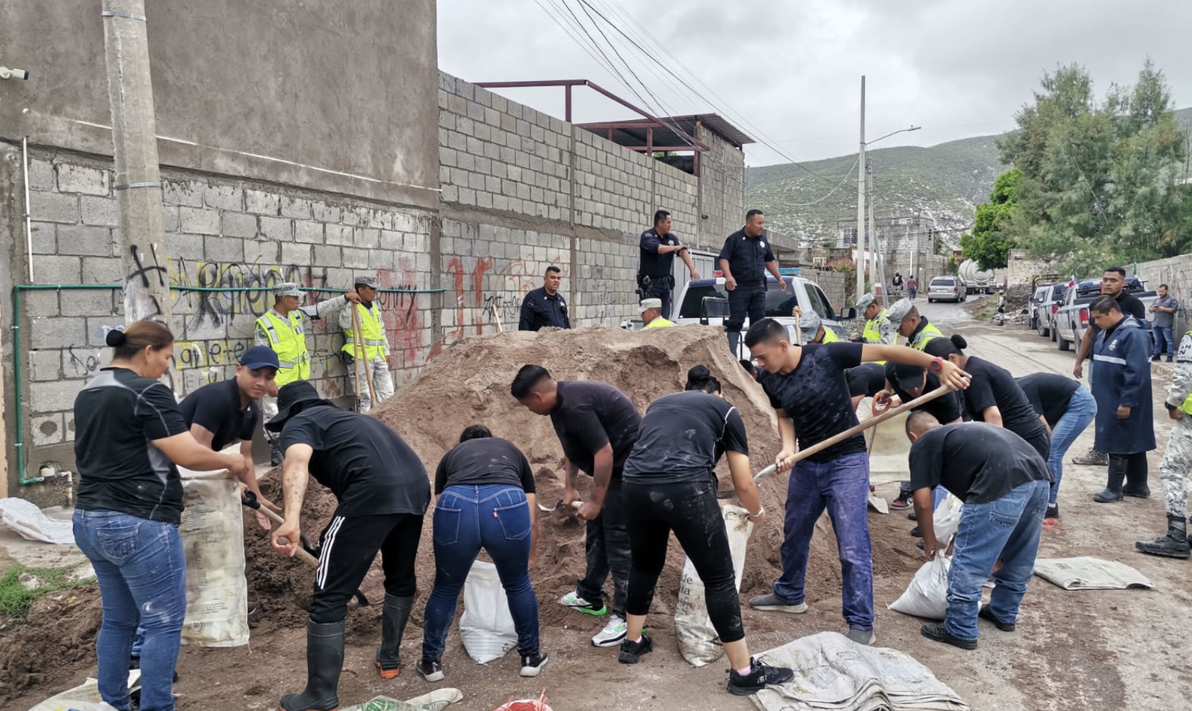 Municipio garantiza apoyo a familias afectadas por lluvias en Torreón