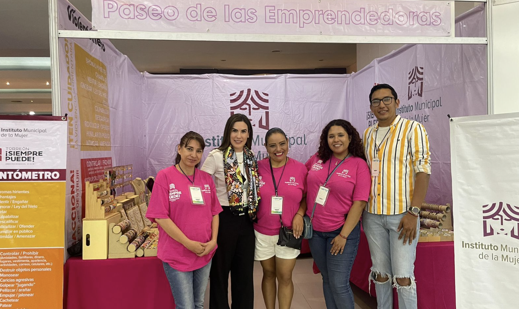 Invita Instituto Municipal de la Mujer al stand del “Paseo de Emprendedoras”, en la Feria de Torreón