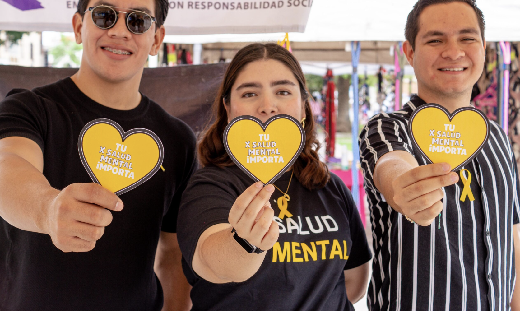 Jóvenes activan campaña “Inicia la conversación”, para la prevención del suicidio