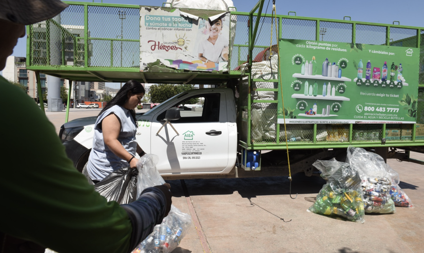 En el Día de la Conciencia Ambiental, recolectan más de 235 kilos de material