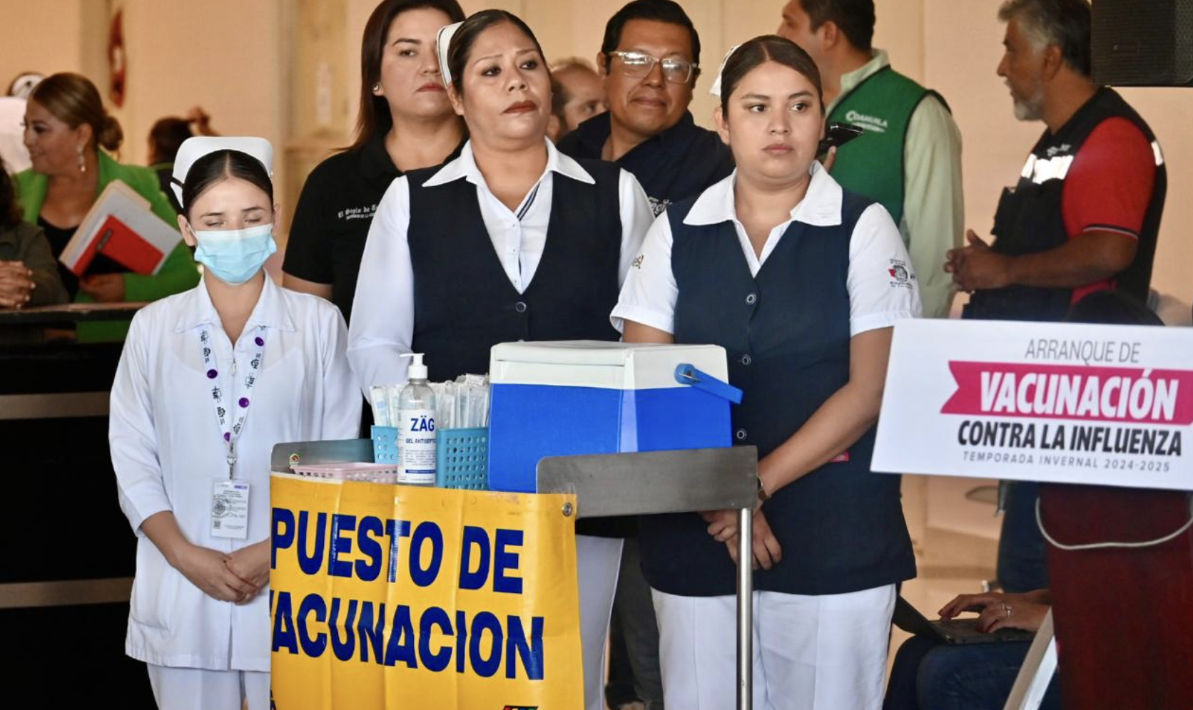 Arranca en Torreón campaña estatal de vacunación contra la influenza