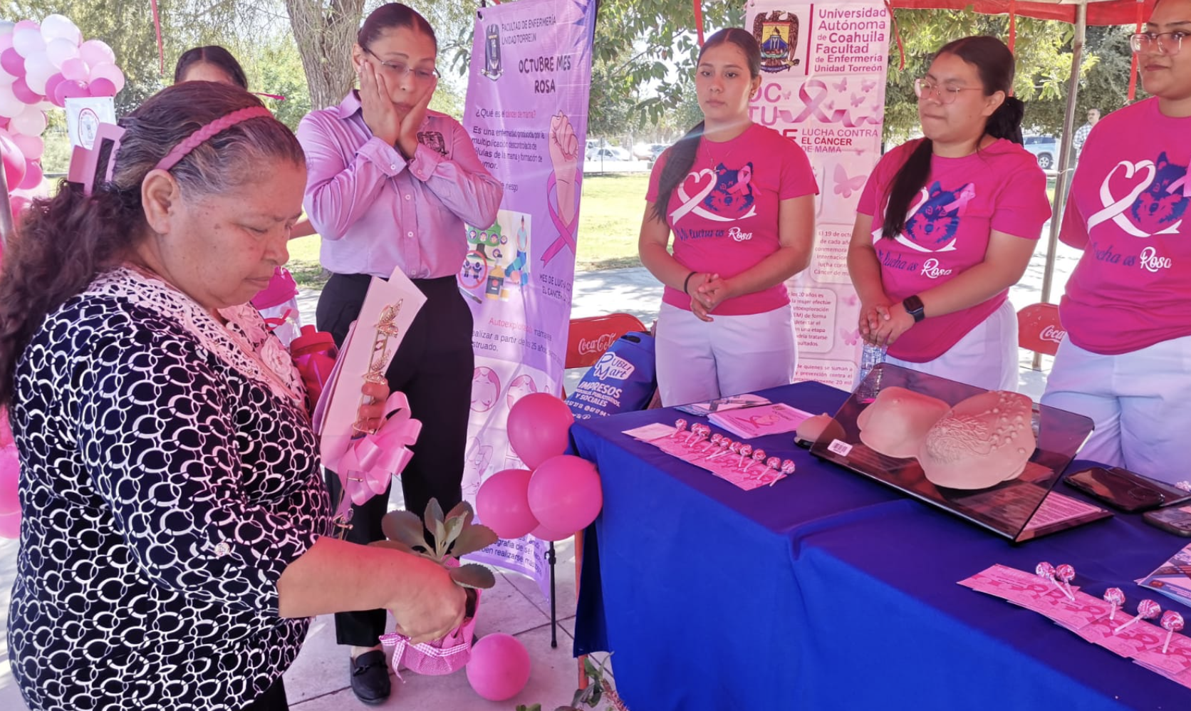 Con «Exploratón» llaman a reflexionar sobre detección temprana del cáncer de mama