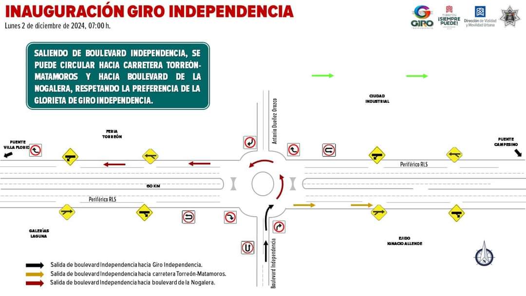 Se mantendrá operativo de Seguridad Vial por apertura del Giro Independencia