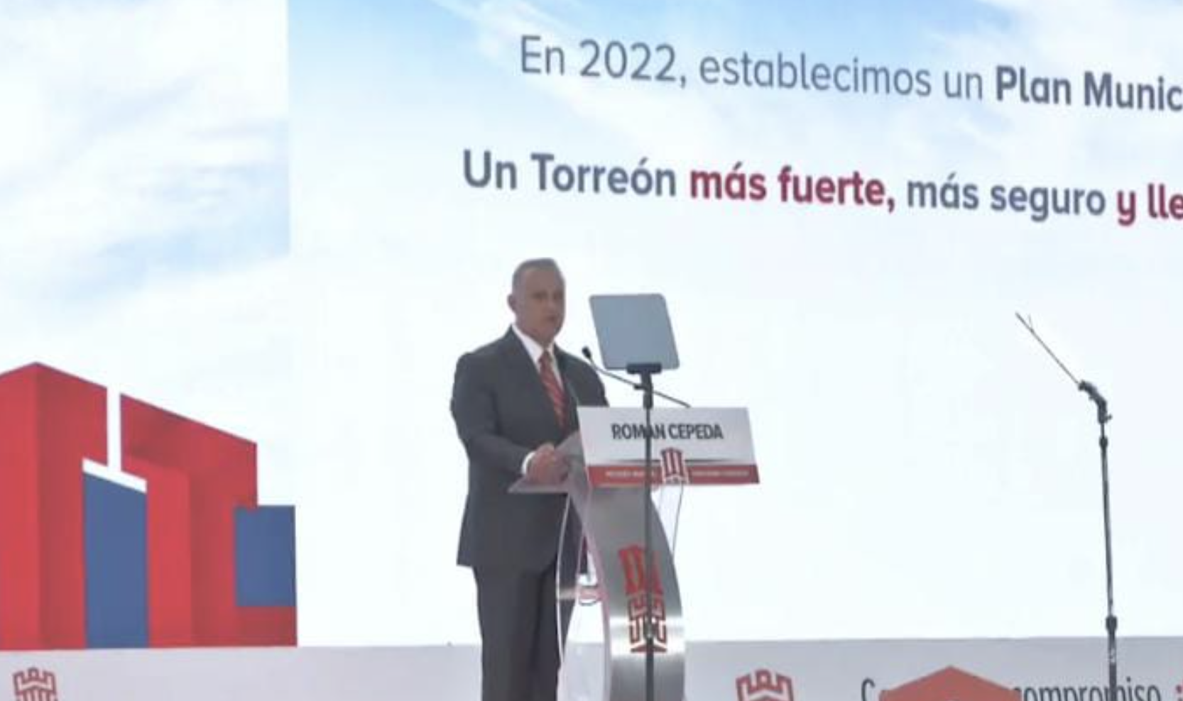 «Construimos un Torreón más fuerte, seguro y lleno de oportunidades»: Román Cepeda