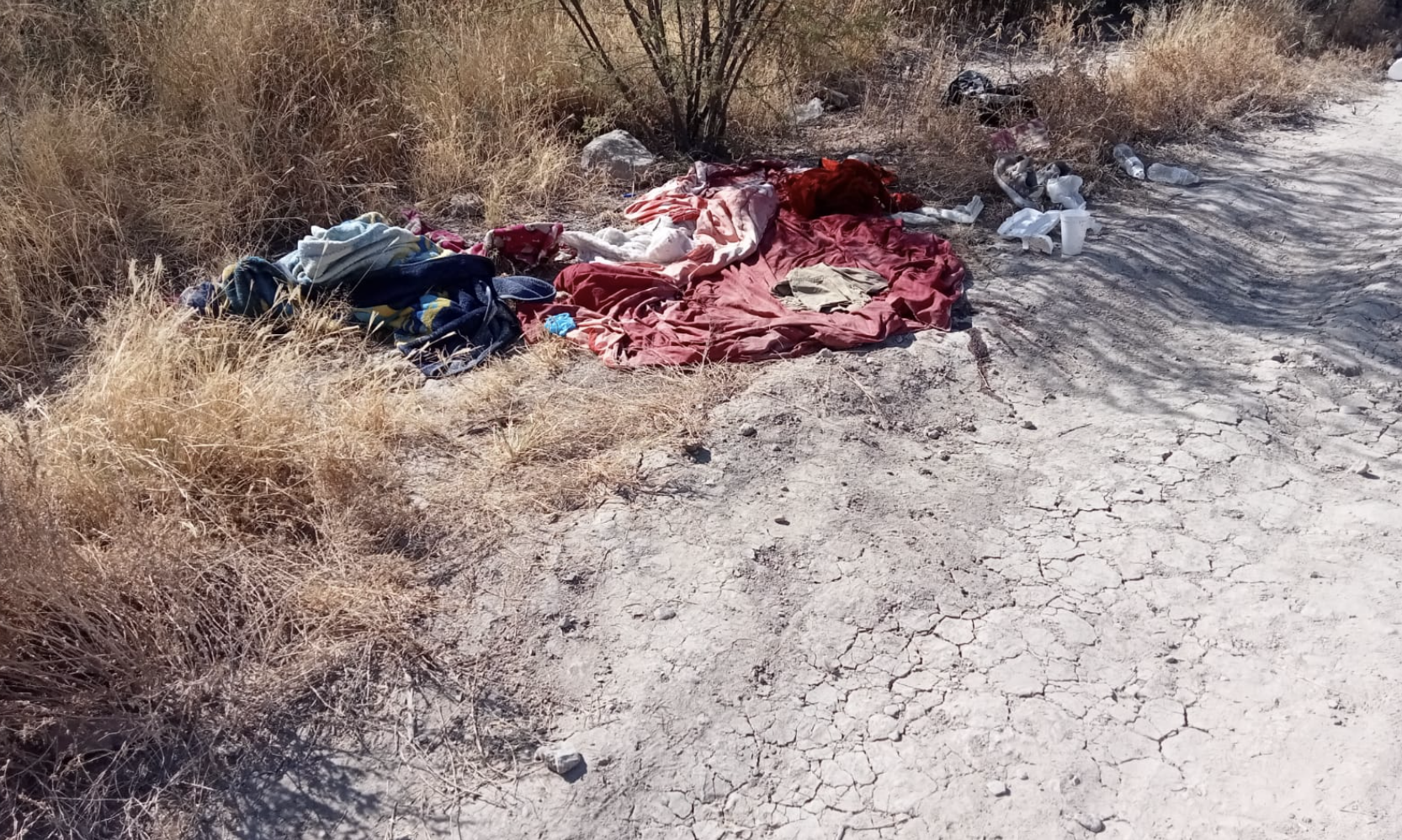 Rescatan a mujer violentada y abandonada en tramo de monte