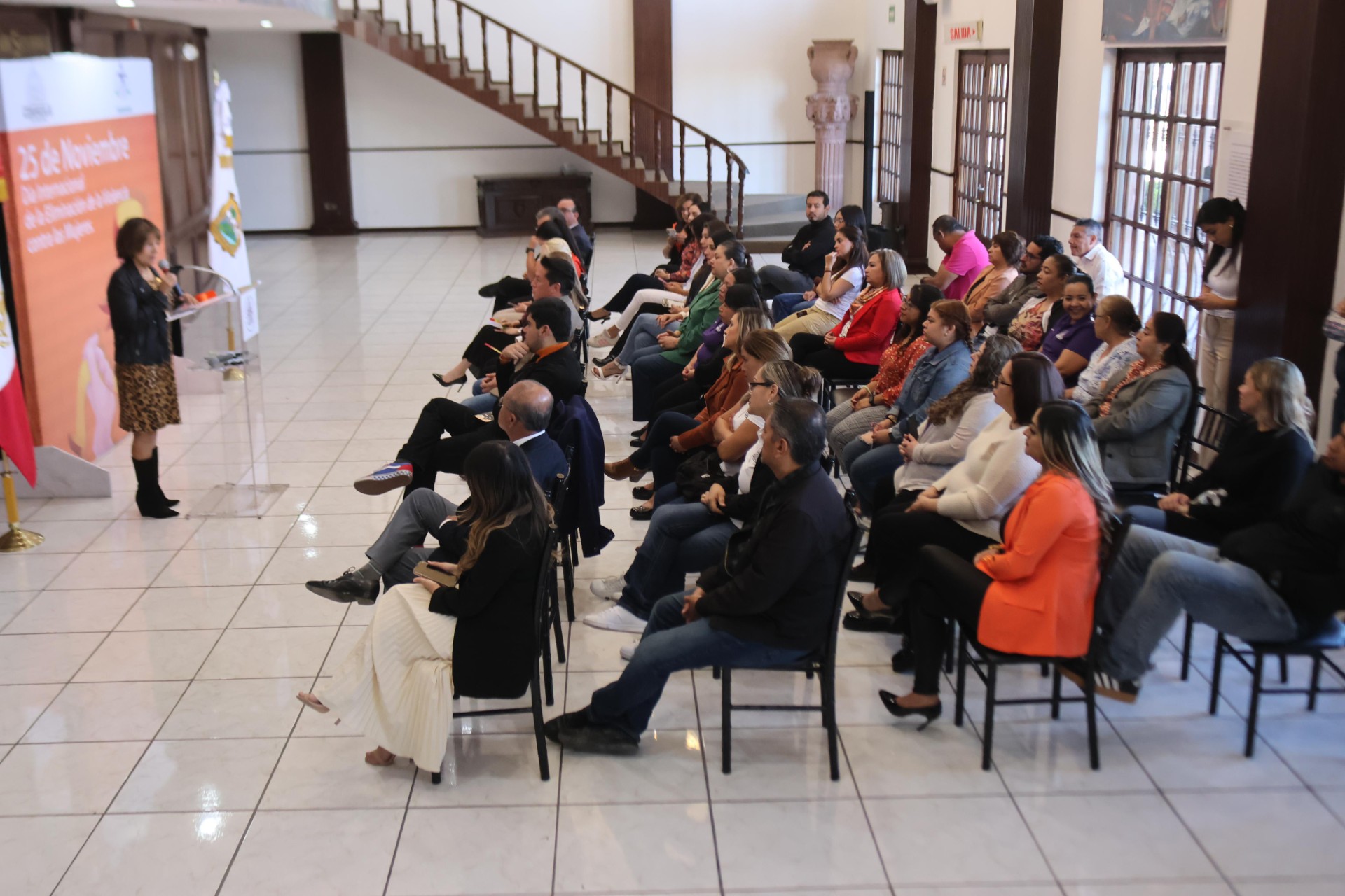 Realiza Unidad de Género del Congreso jornada de activismo contra la violencia a la mujer