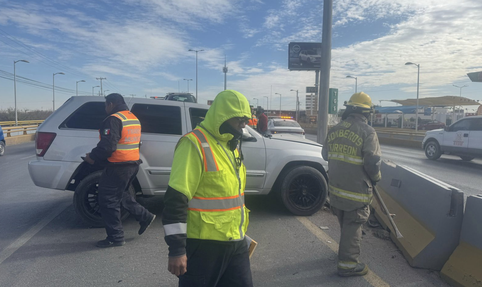 Choque deja una persona lesionada en Torreón