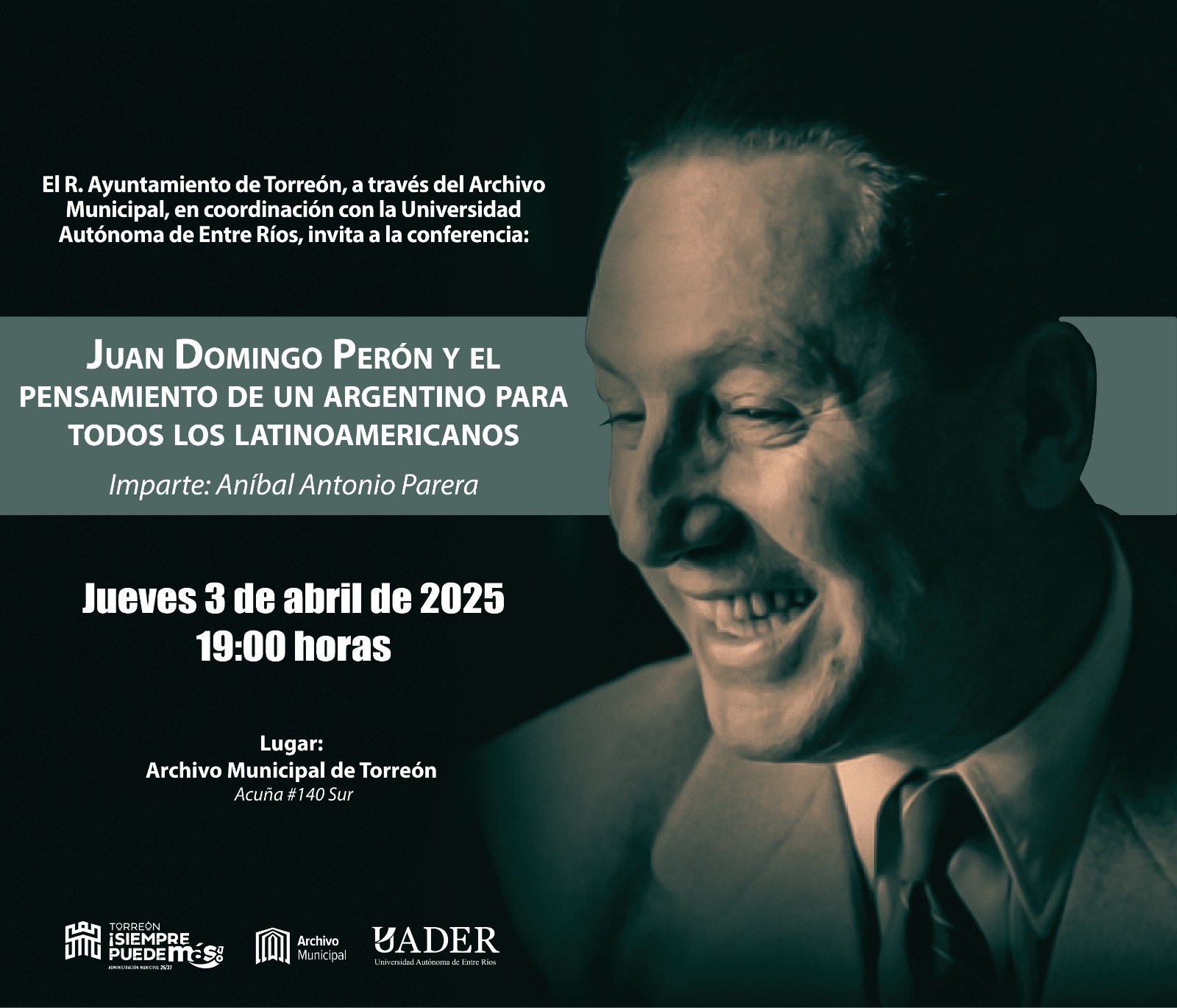 Impartirán conferencia sobre la identidad política argentina en el siglo XX