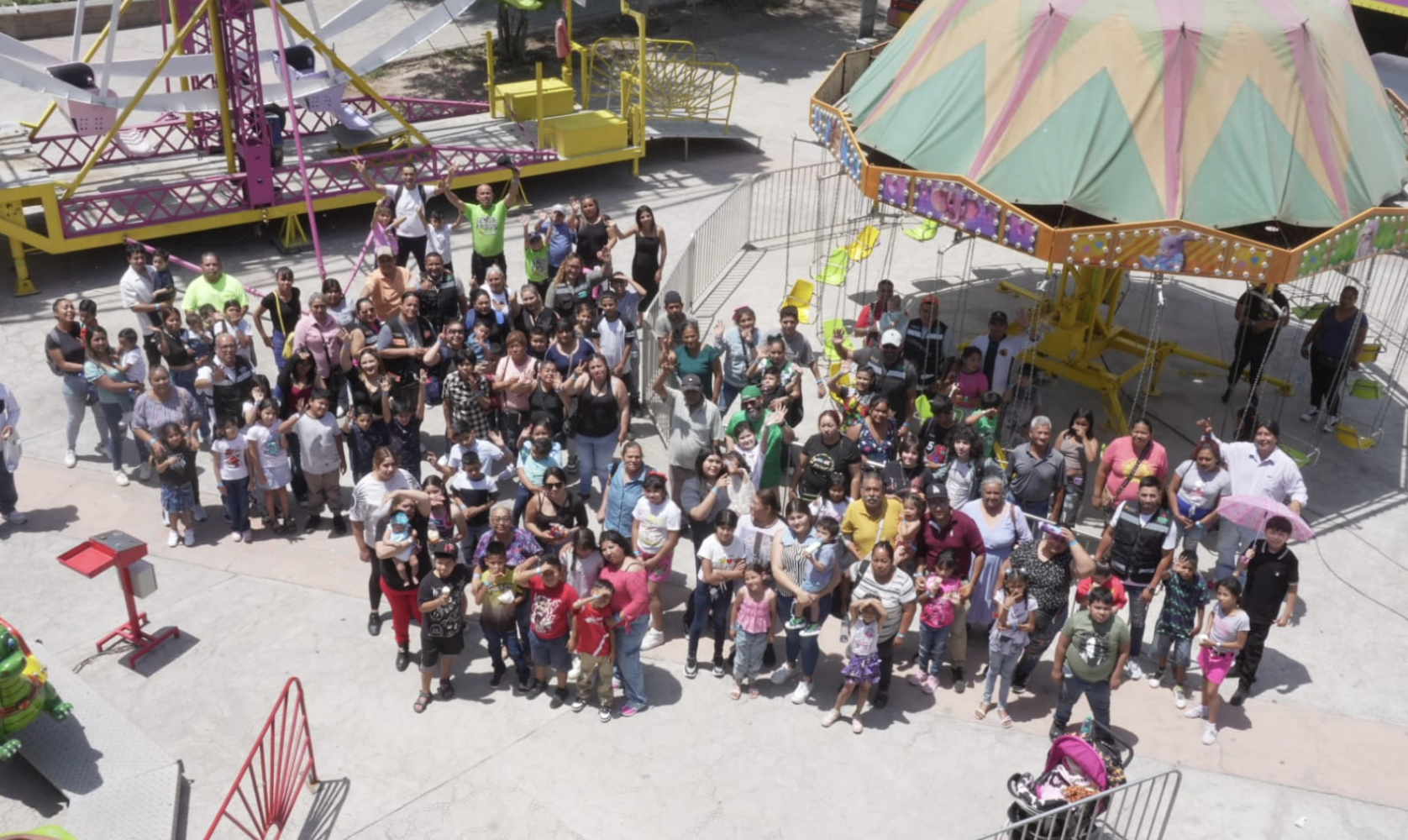La Ola festeja el Día del Niño con diversión y alegría en Bosque Urbano