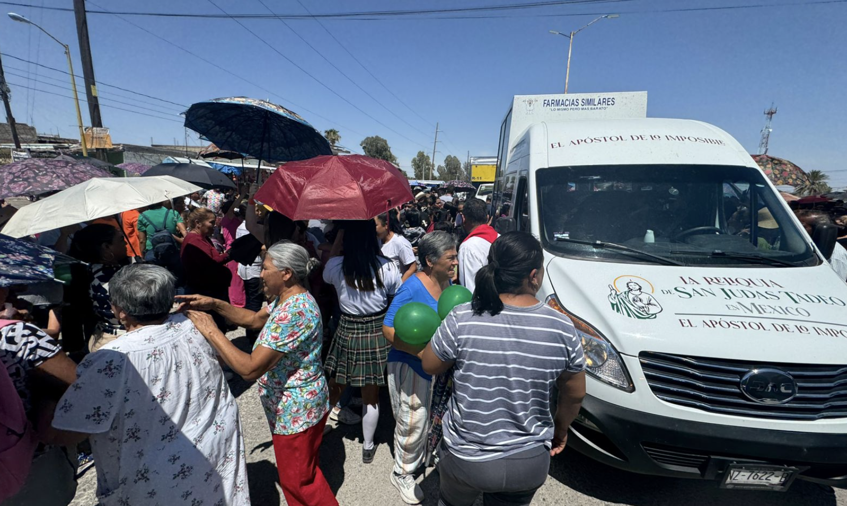 Las 24 horas se puede venerar la reliquia de San Judas Tadeo