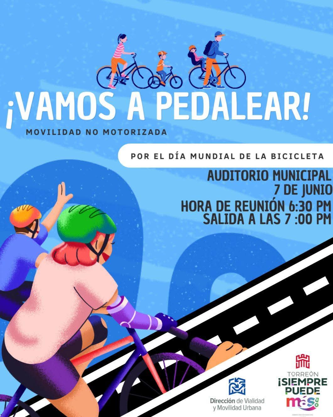 Invitan a participar en la rodada conmemorativa por el Día Mundial de la Bicicleta