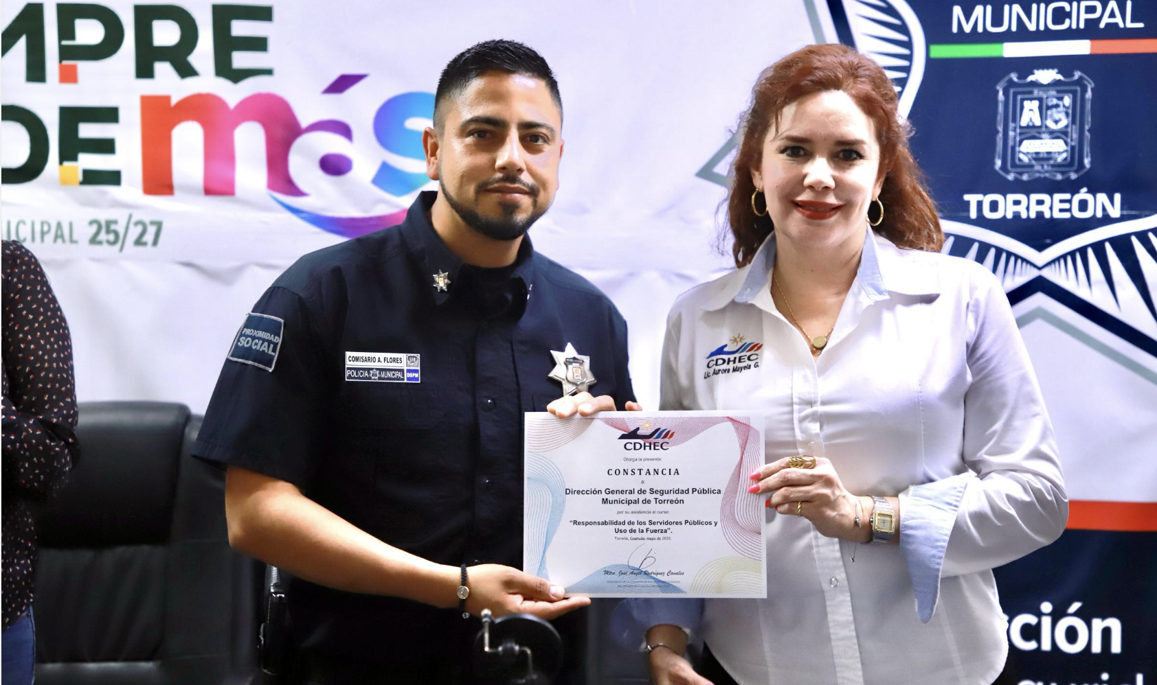 Elementos del GRT reciben capacitación en derechos humanos y uso de la fuerza