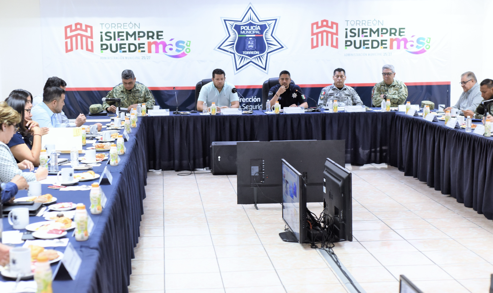 Destacan coordinación para garantizar la seguridad en los eventos de este fin de semana