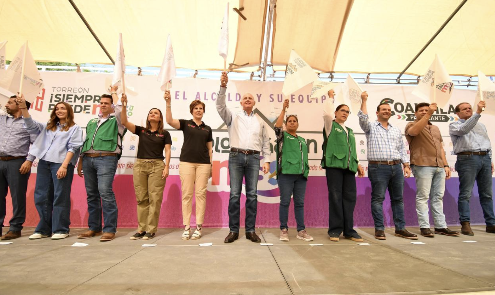 Arranca la construcción de techumbre y rehabilitación de la plaza de la Francisco I. Madero