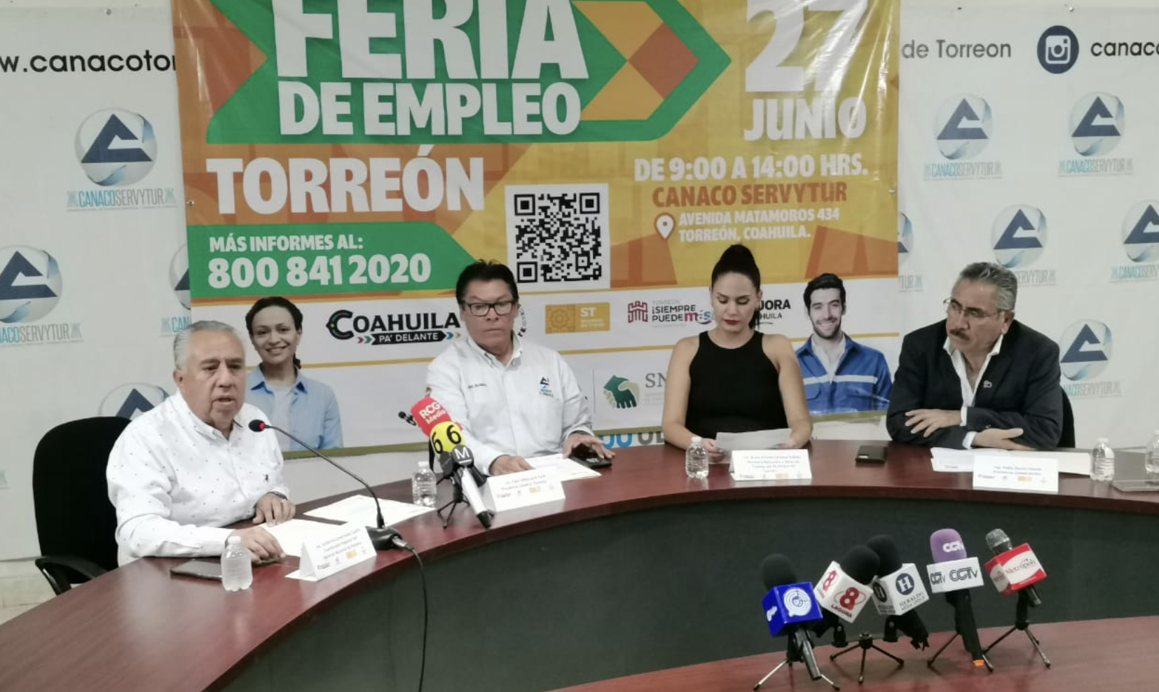 Ofertarán 450 vacantes en Feria de Empleo en Torreón