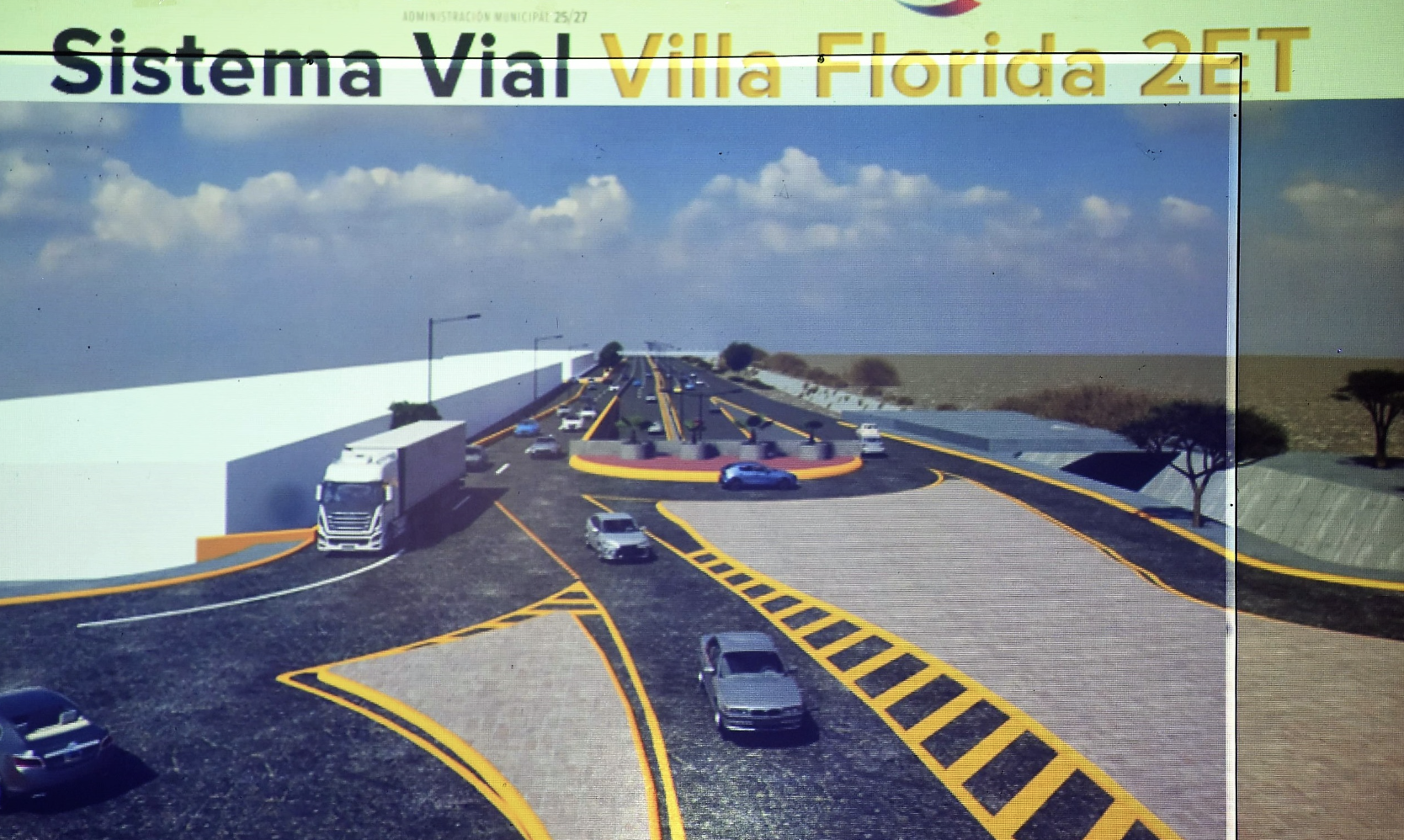 Presentan proyecto de la segunda etapa del Paso Vial Villa Florida