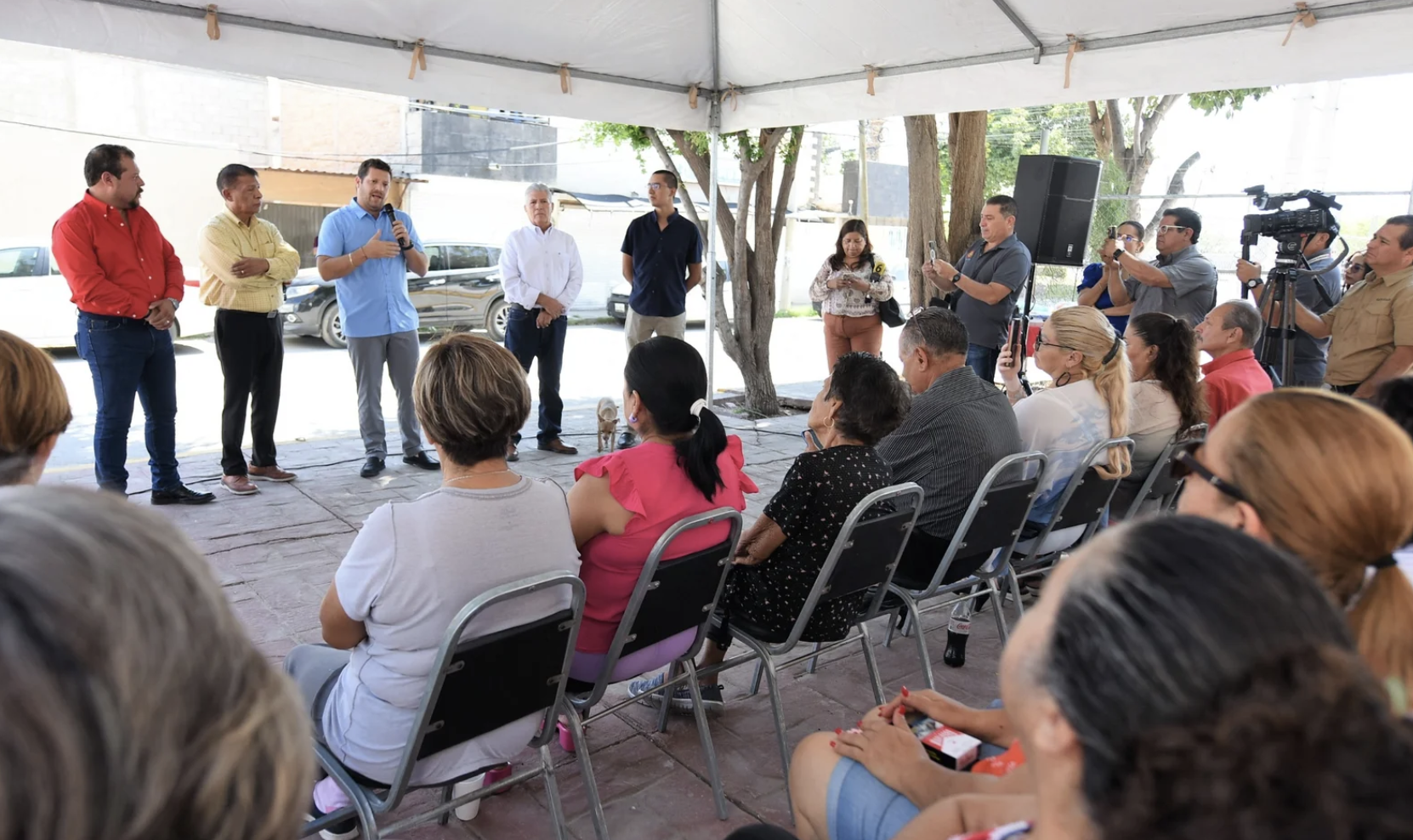 Avanza obra del Paso Vial Villa Florida; se acuerda con vecinos realización de peritaje