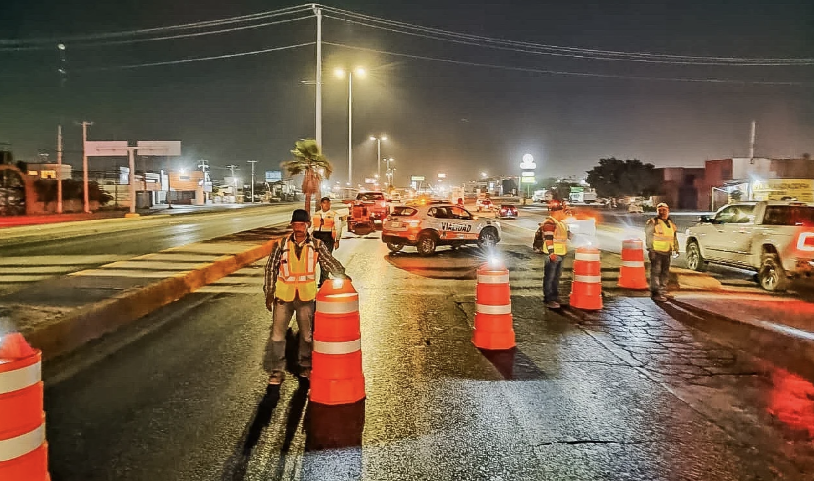 Concluyen trabajos de pavimentación en el puente del Periférico Raúl López Sánchez