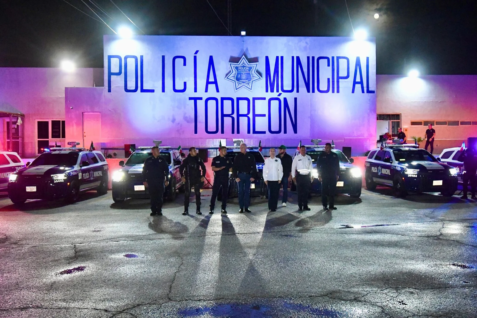Realiza Román Cepeda pase de lista a elementos de la Policía de Torreón y de Tránsito y Vialidad