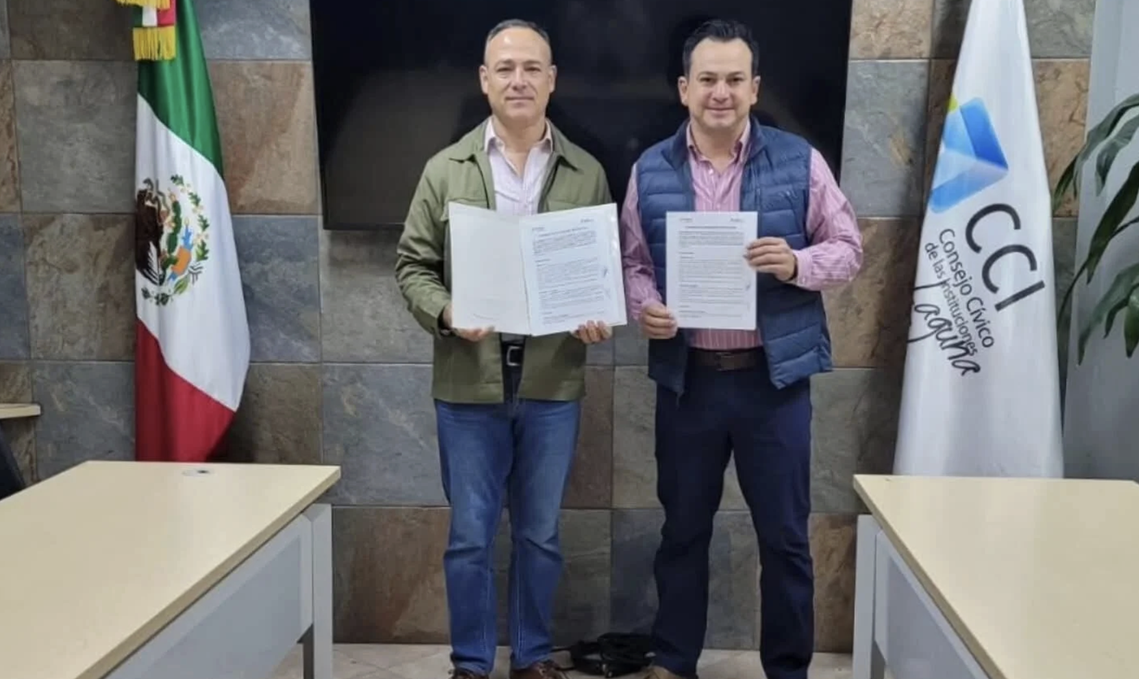 Unidad de Prevención Social de la Violencia y CCI Laguna acuerdan alianza de colaboración