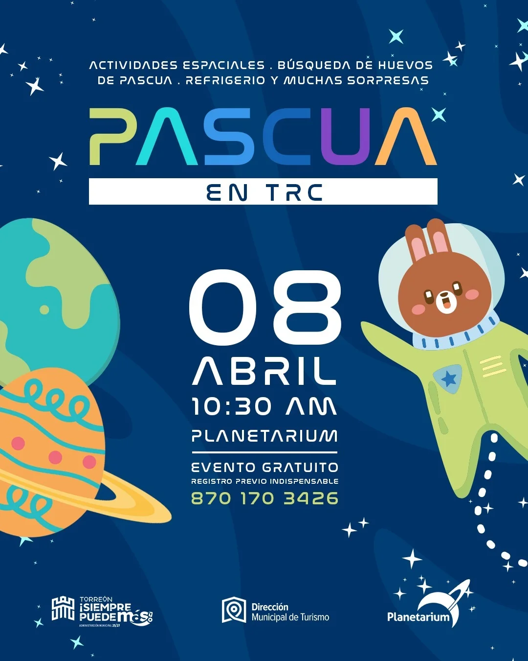 Dirección de Turismo Torreón invita a la segunda edición del taller “Pascua en TRC”