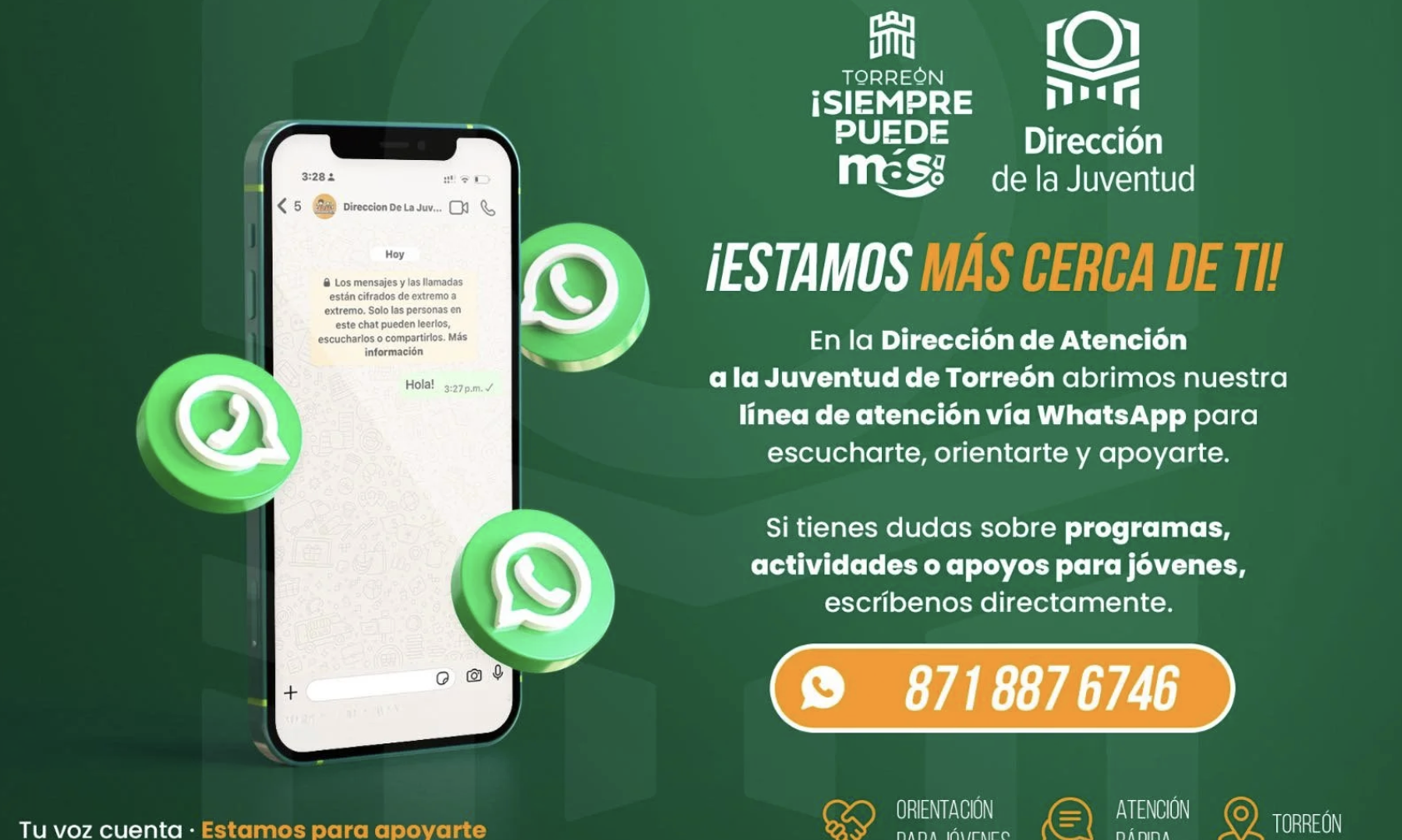 Dirección de la Juventud abre nuevo canal de comunicación