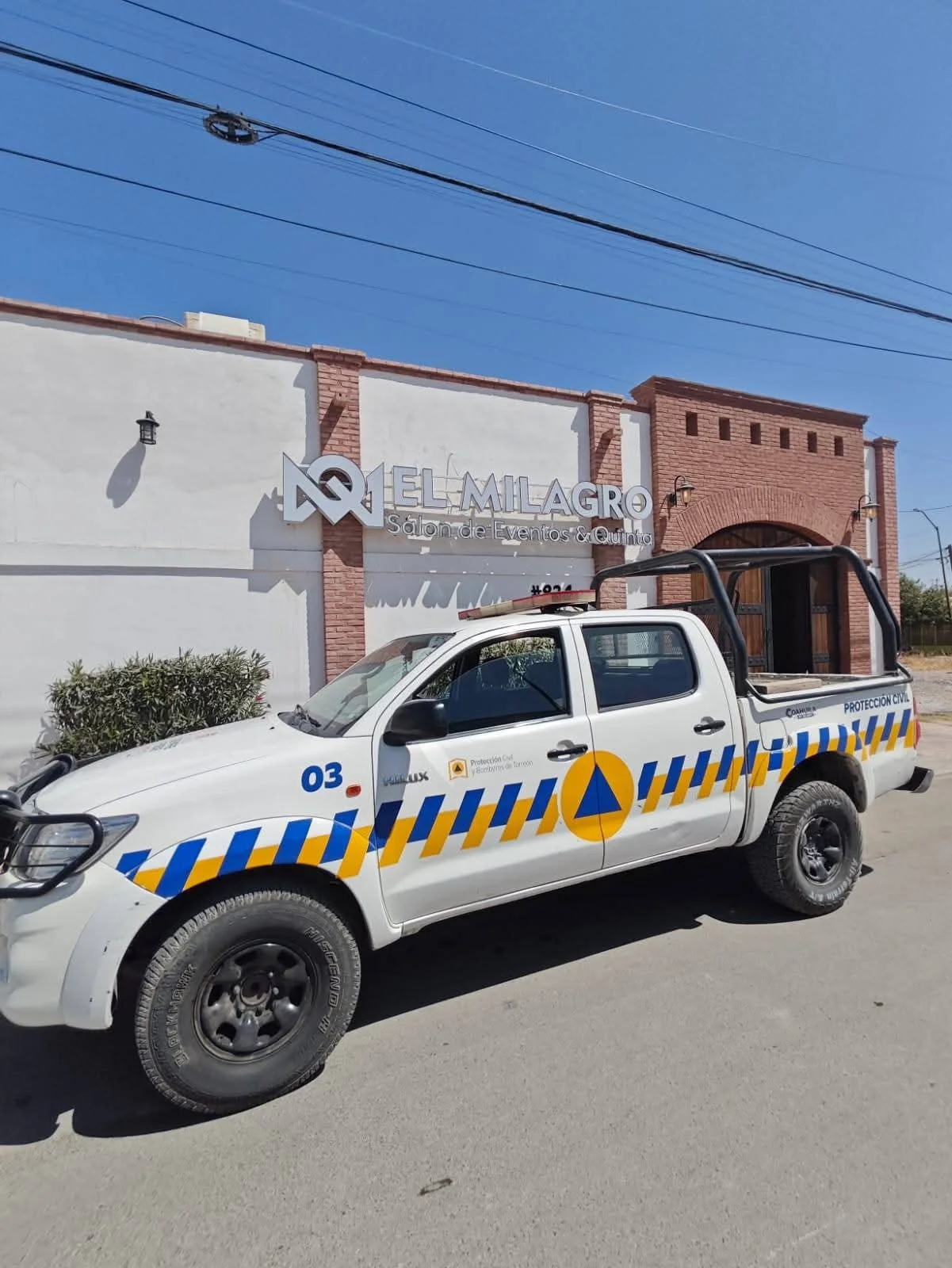 Protección Civil mantiene labor de revisión en quintas y albercas de Torreón