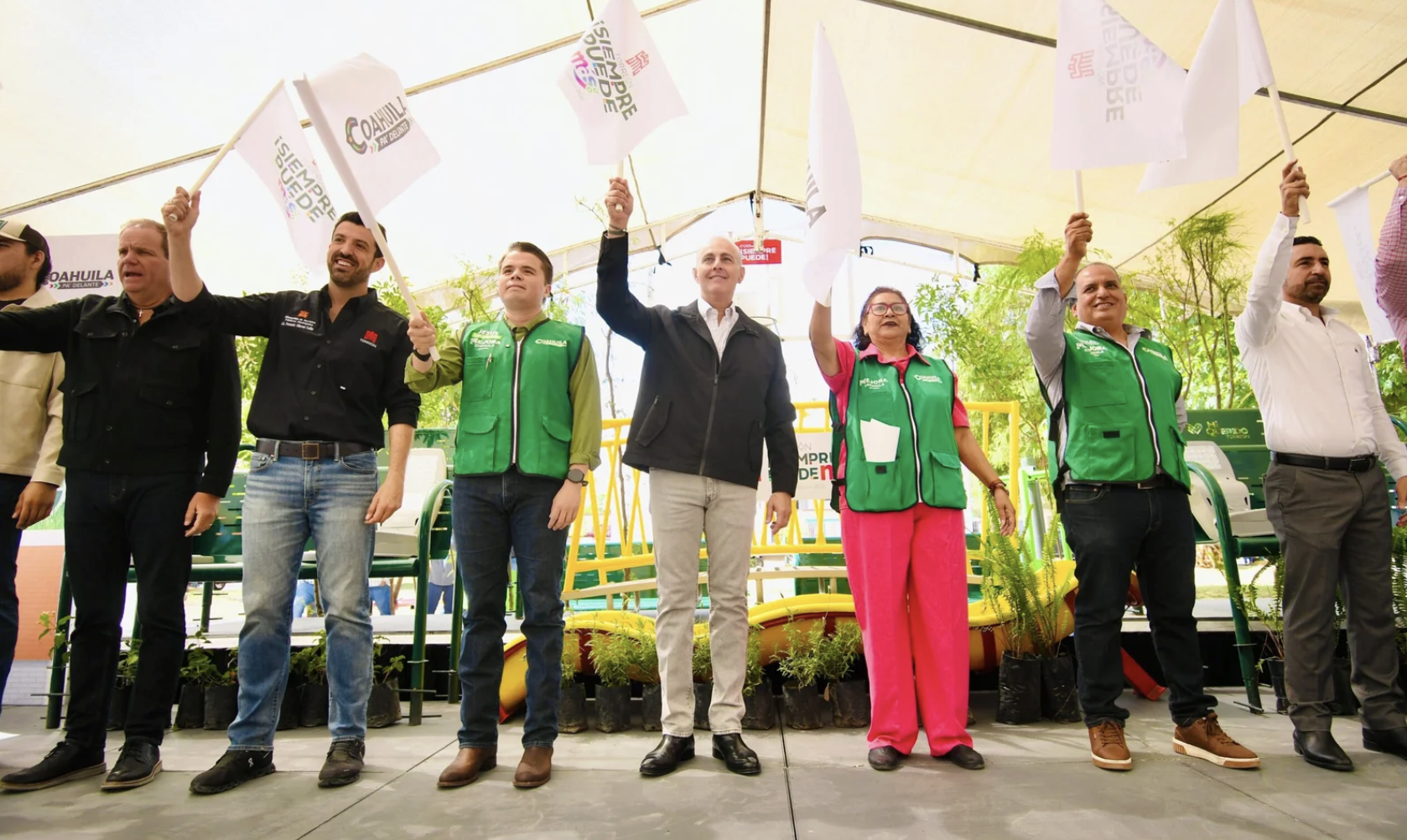 Arranca Román Cepeda el programa “Otras 100 plazas al 100”