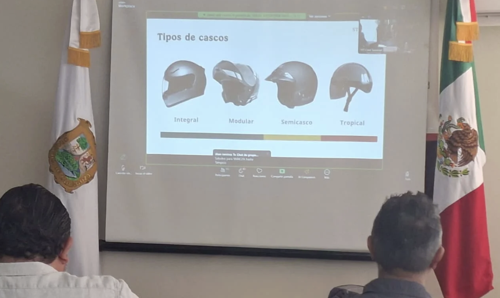 Autoridades municipales participan en conferencia de Seguridad Vial para fortalecer estrategias en favor de motociclistas