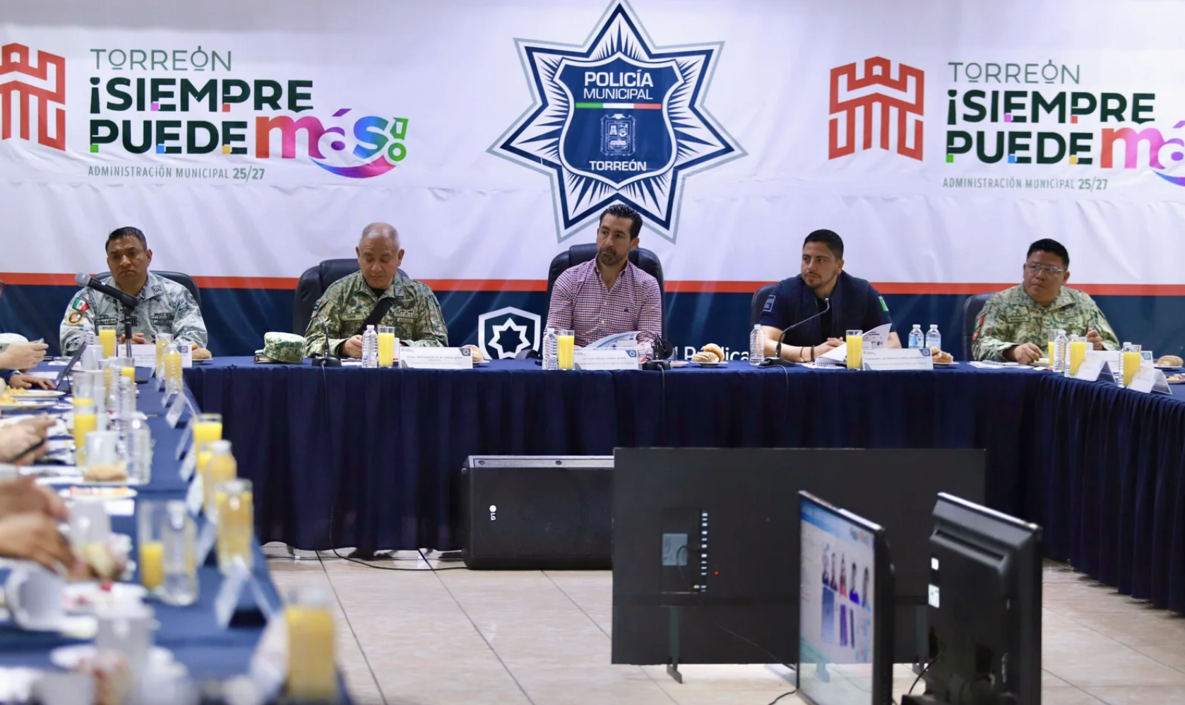 Trabajo coordinado entre corporaciones de seguridad permite resultados exitosos en eventos masivos de Torreón
