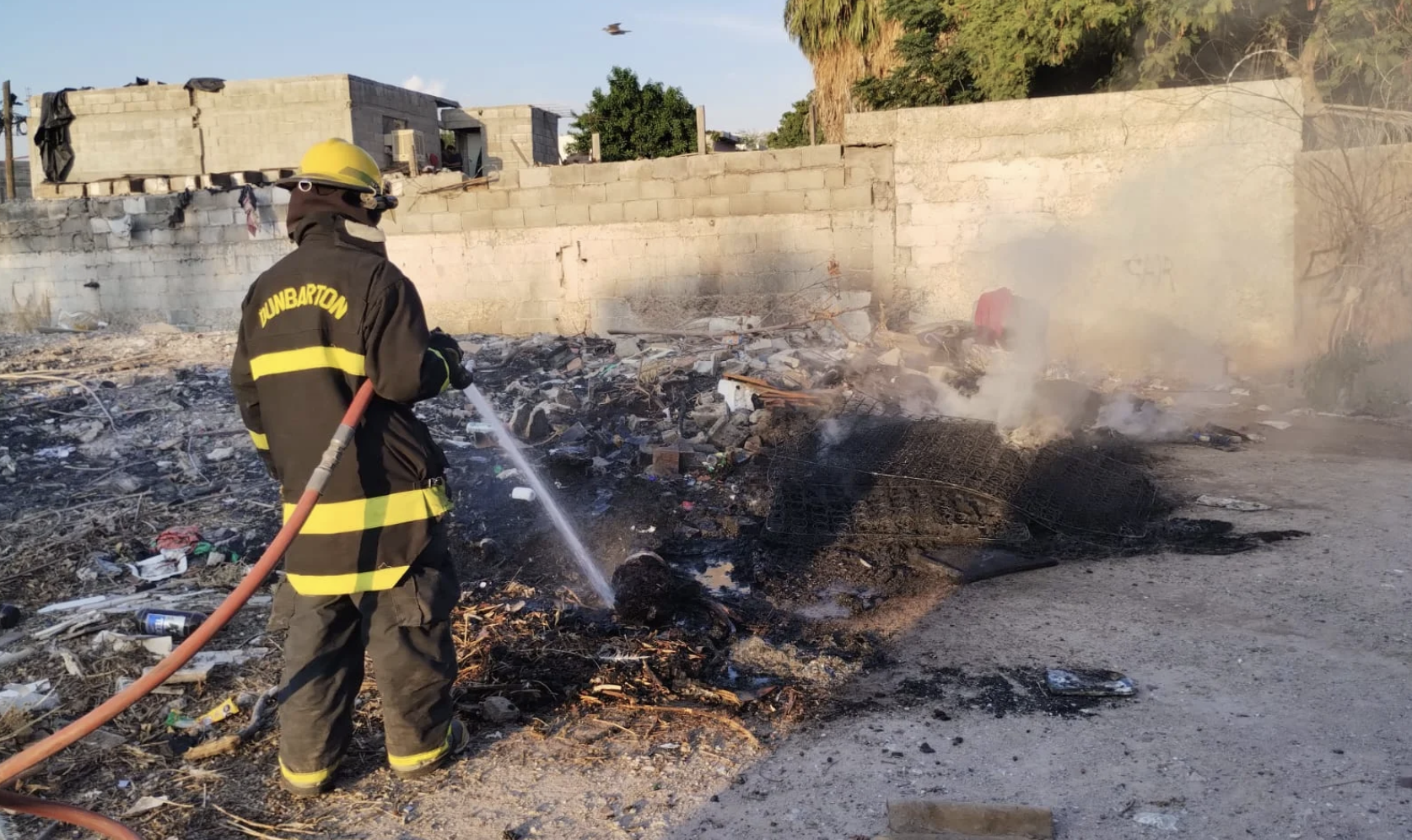  Protección Civil y Bomberos de Torreón atienden más de 2 mil incendios en lotes baldíos durante 2026